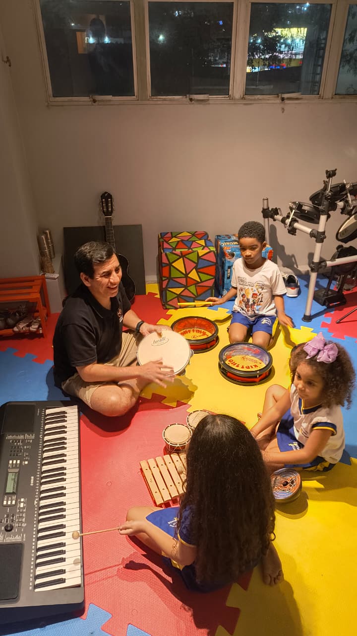 Musicalização infantil na Eco Espaço Cultural
